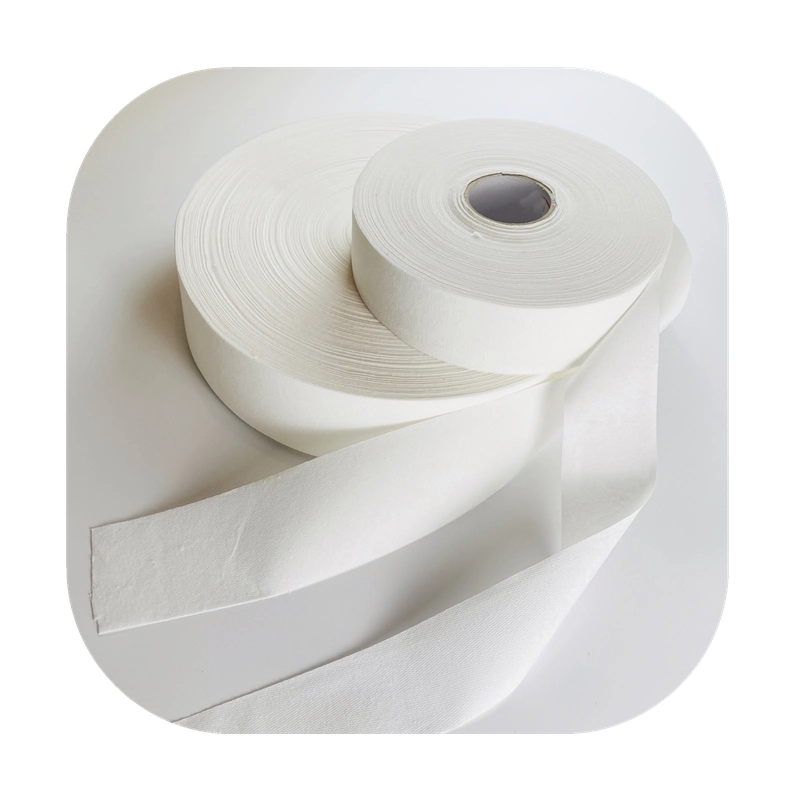 Airlaid +Sap papel absorbente (65mm*150gsm) para la almohadilla sanitaria