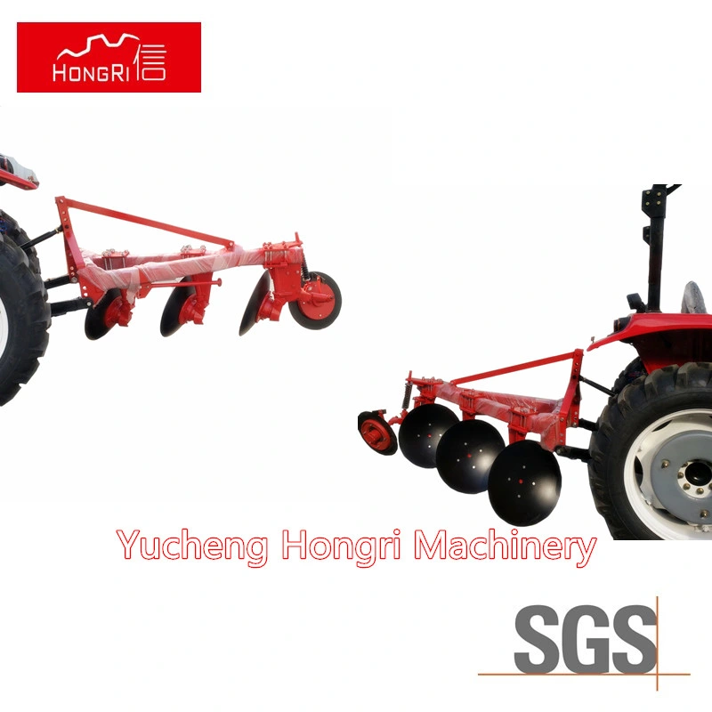 Farm Tractor Mounted Agricultural Implement Equipment Heavy Disc Plough with Ce