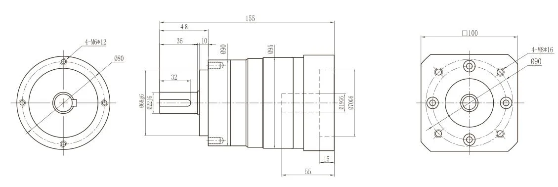 Robotics, automation and manipulator technology Planetary Gearbox CE