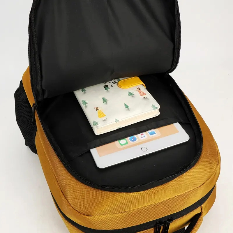 Ropa de Moda personalizada Negocios mochilas portátiles impermeable Casual Bolsas escolares al aire libre Viajes deportivos otras bolsas con rayas reflectantes