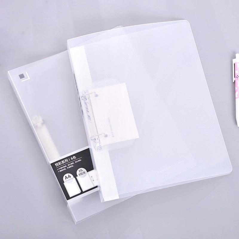 Factory Sale PVC Plastic Clear Folder Display Book File Folder
