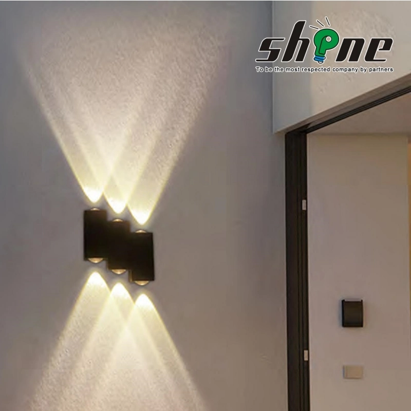 LED da parede exterior alpendre modernas Sconce parede 3000K exterior à prova de luminárias para montagem na parede