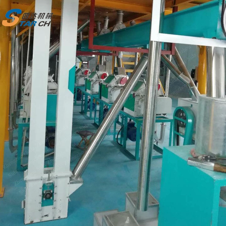 Turn-Key Project Corn Flour Factory with Price 20tons Corn Milling Machine Flour