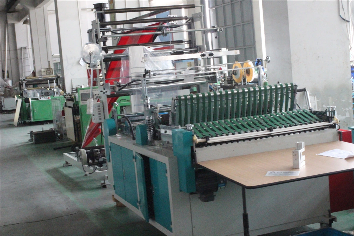 Hot-Cutting and Side-Sealing Bag Making Machine