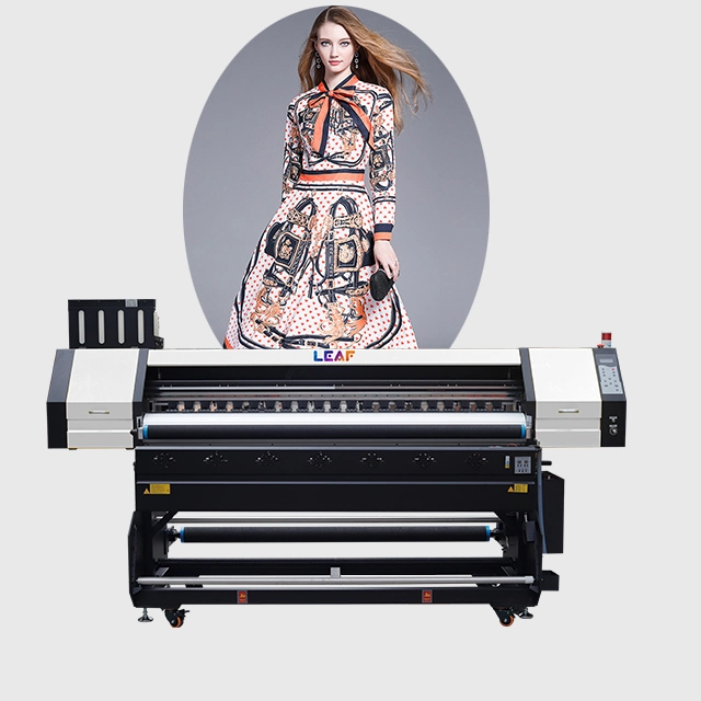 LEAF Factory Direktvertrieb 4 Köpfe i3200 Breitformat-Sublimation Drucker