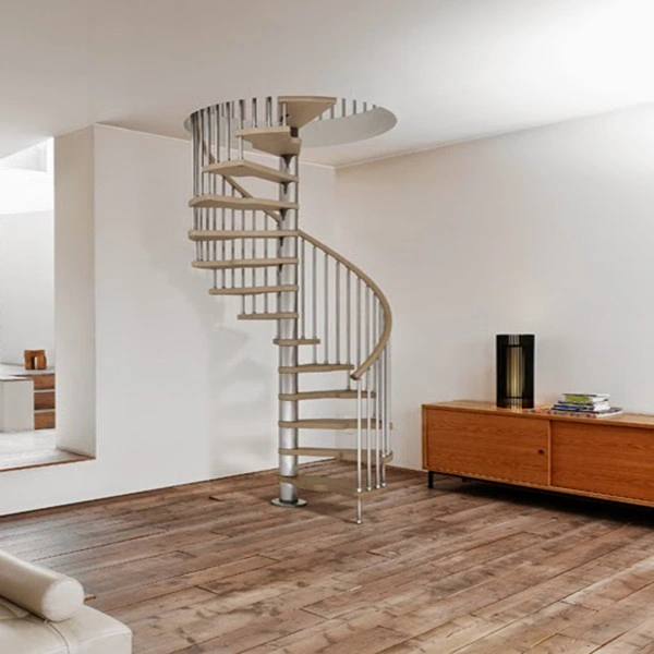 Interior Used Stainless Steel Spiral Staircase