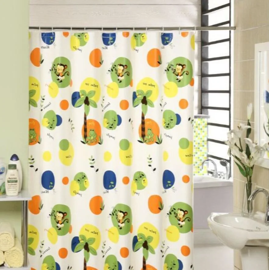 Excellent 100% Cotton Shower Curtain for Sale