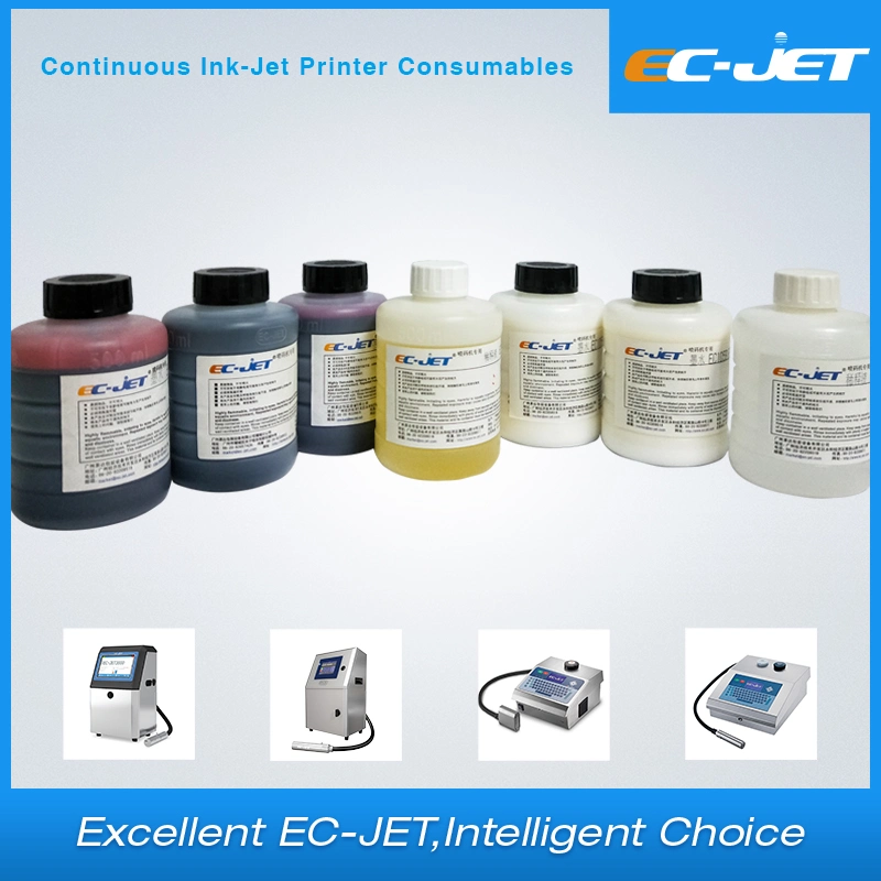 EC-Jet tinta de buena calidad compatible para Videojet Domino Linx Markem Impresora Imaje (EC1240)