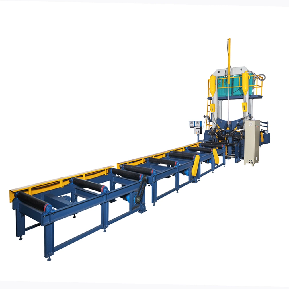 Fortement recommandé de faisceau de machine à souder H Structure en acier automatique pour la ligne de production tout en un