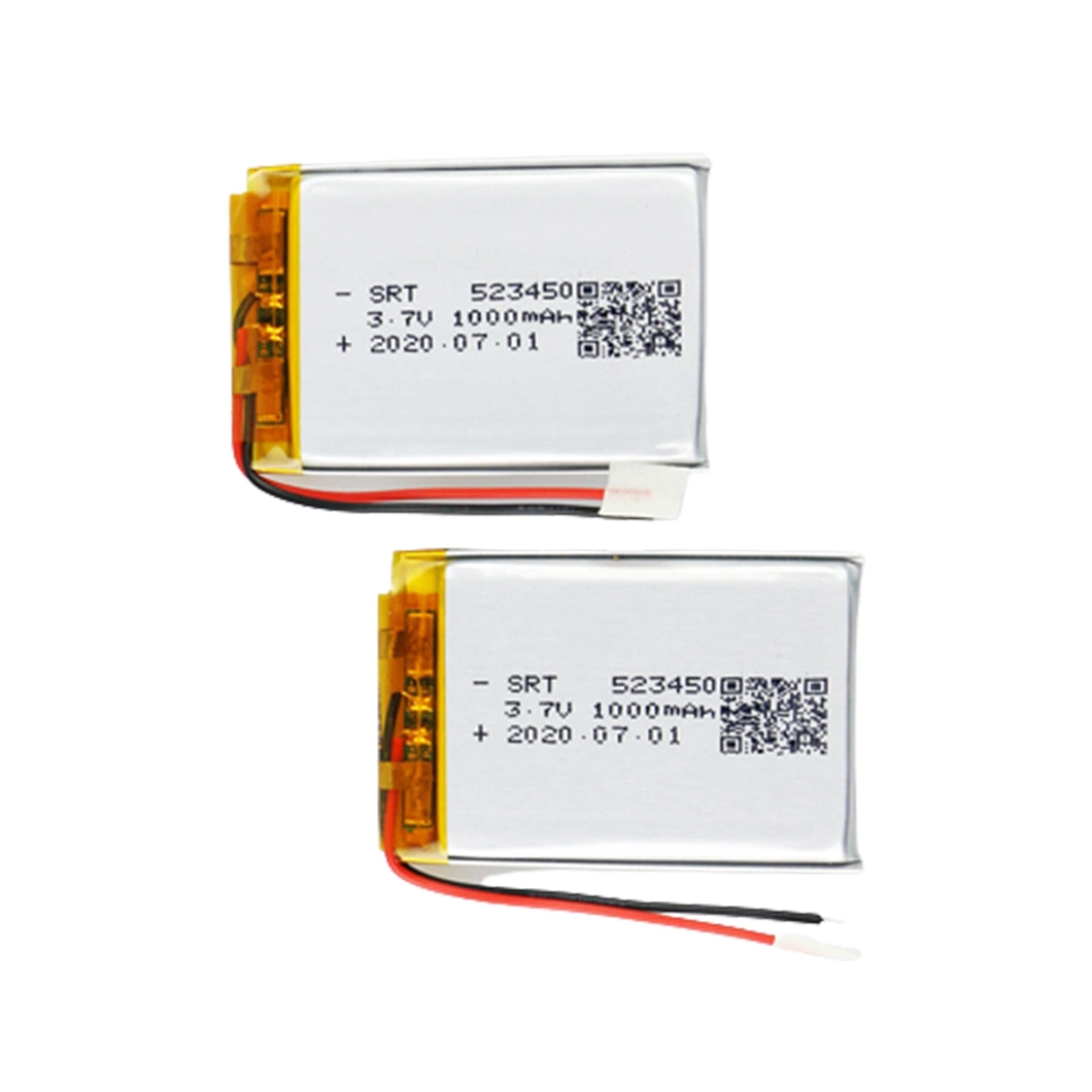 Battery for Smart Watch 1000mAh Small Fan Lithium Ion Polymer Batteries Power Battery Pack