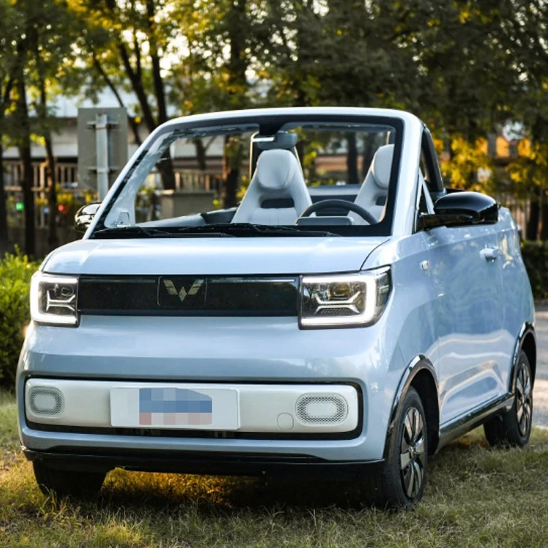 Wuling EV cargo Van elegante e simples Wuling Mini Chinês Veículo elétrico 100 km/H bateria de lítio de 4 lugares Smart Car