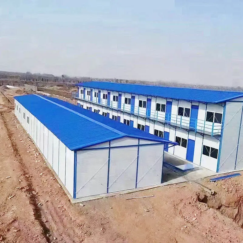 High quality/High cost performance  Light Steel Frame Folding House Outdoor Office Factory Container House Prefabricated House