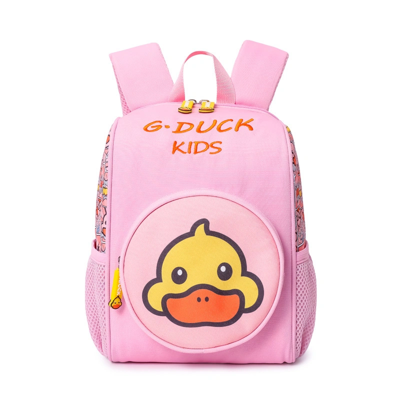 Hot Selling Stock Schoolbag Can Customized Logo Printing PVC Kids School Backpack Bag Baby Bag