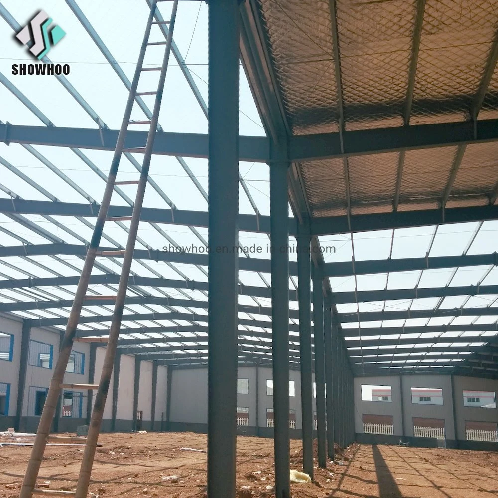 Prefabricated Low Cost Metal Construction Warehouse Industrial Building