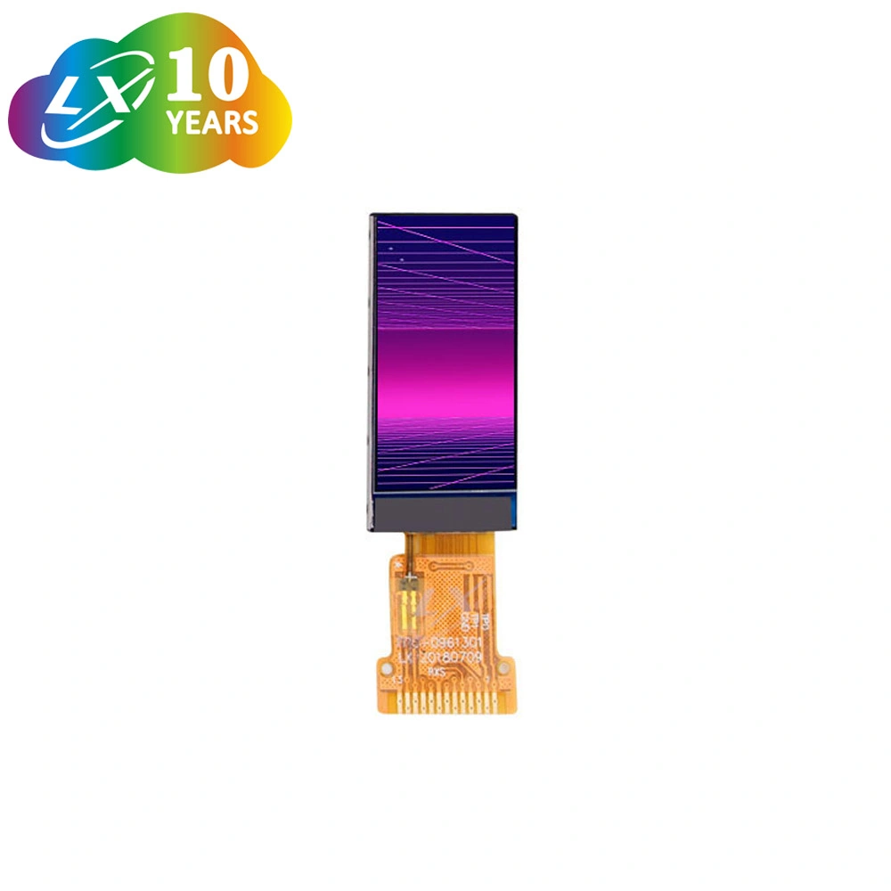 China ODM OEM 0,96 polegada IPS 80x160 TFT de construtor de tela smart wearable assista pequeno módulo LCD