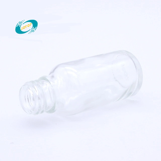 Cosmetic Clear Essential Oil Glass Bottle