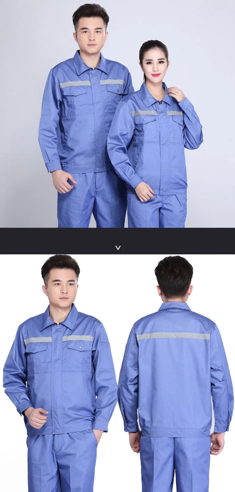 Made in China Garment High-Quality Fabric Custom Work Clothes