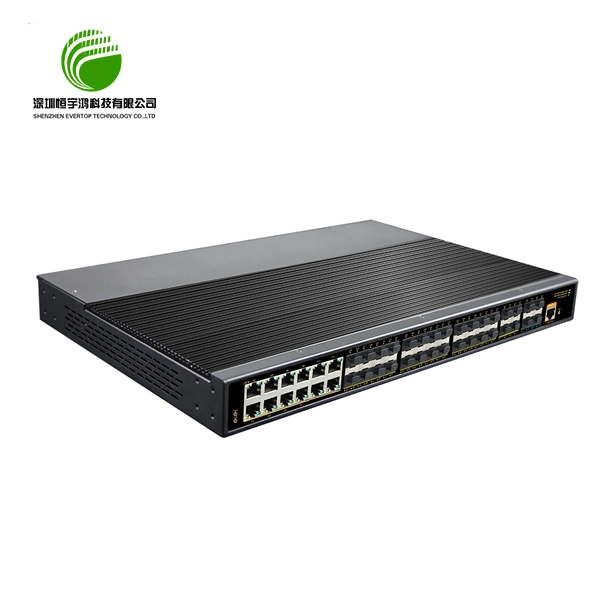 Ai 48 puertos Gigabit Ethernet Watch Dog Poe Switch con 2 puertos SFP, Unmanaged Switch de red de 48 puertos Poe 800