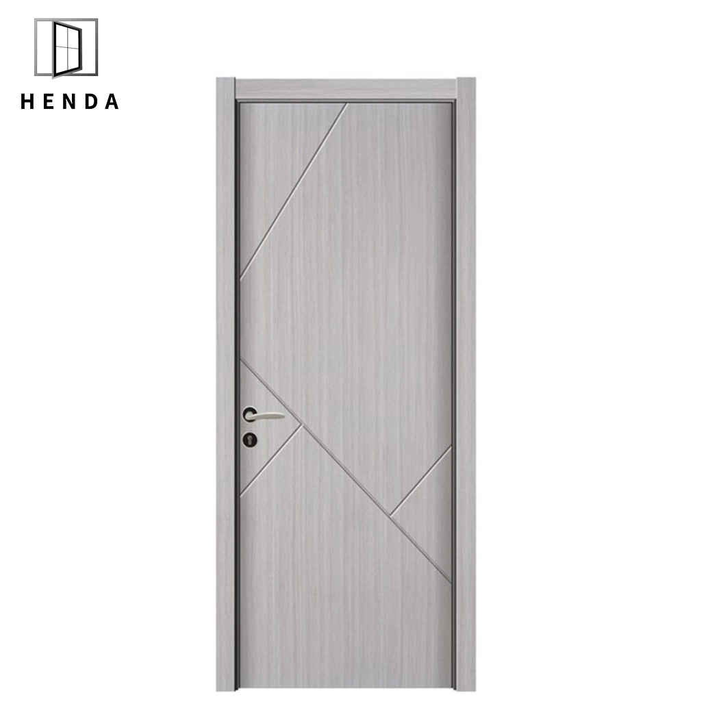 European Standard Wooden Doors Interior Modern Fire Rated 60 Minutes Fireproof Wood Door