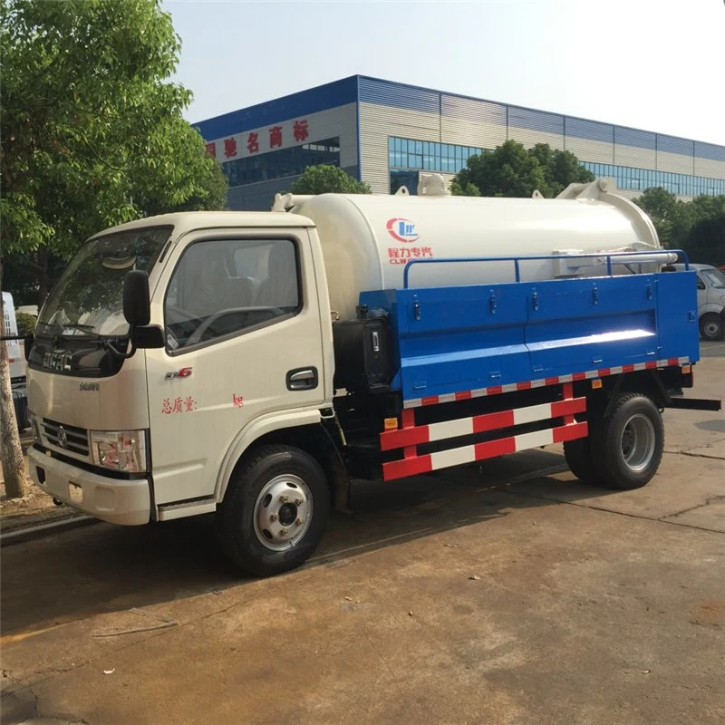 1500 Liters Water Tank and 4200 Liters Sewage Tank High Pressure Water Clean and Suction Pump Sewage Clean Truck