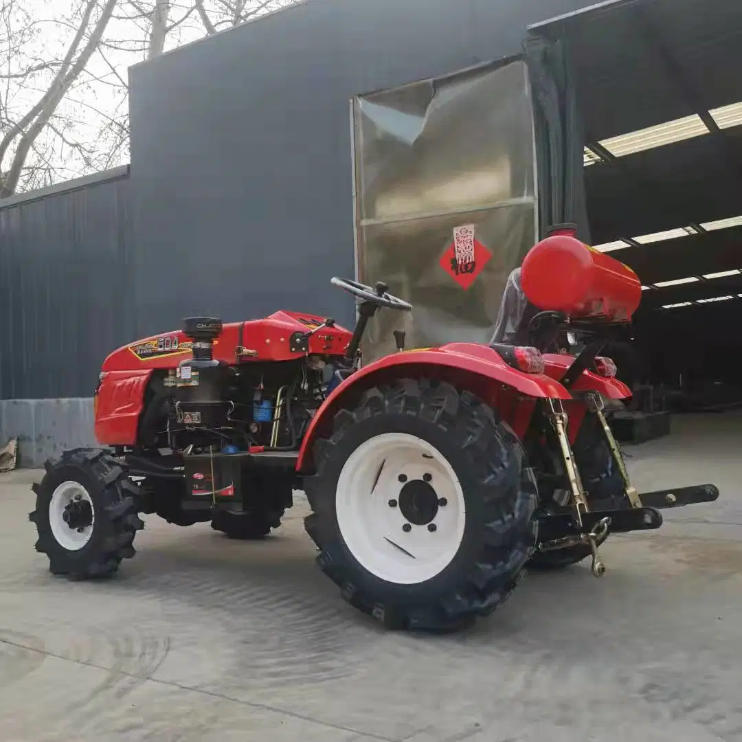 Ensemble de la vente d'Orchard Mini Tracteur Tracteur à roues, 4, 50HP, 4WD, Orchard Green House petit tracteur, tracteur de ferme