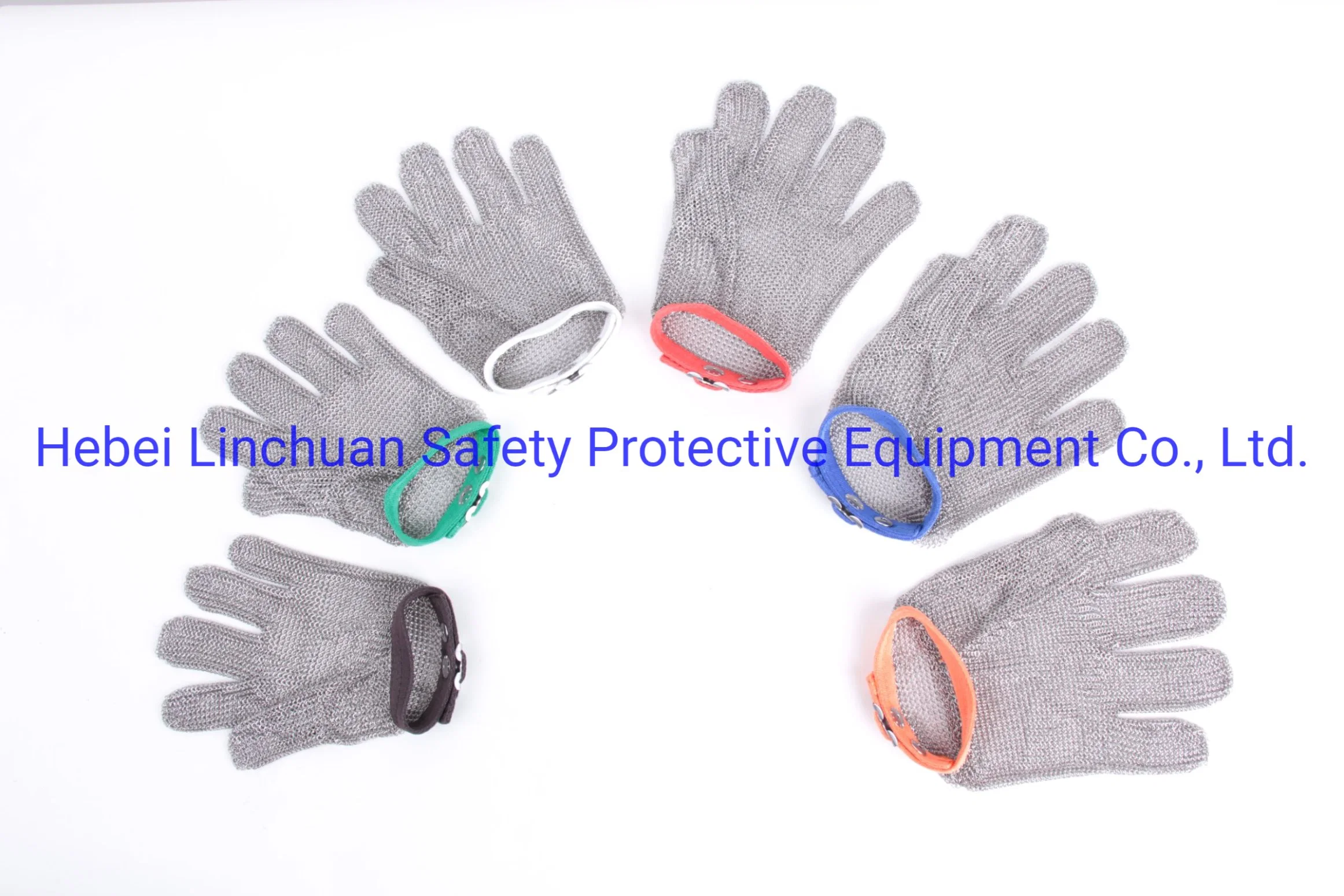 Guantes resistentes a cortes/Guante de metal/Guante protector/Guante de ostra/Guante de acero/Guante de correo de cadena/Guante de seguridad/Acero Guante de malla de anillo/Guantes de protección/guante de trabajo