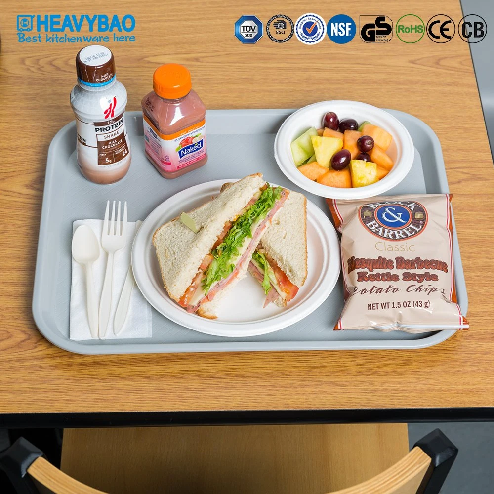 Heavybao Restaurant Stackable Snacks Serving Plate Tray