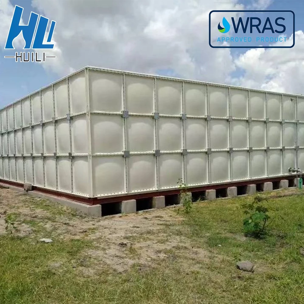 Super High Quality Fiberglass Plastic Assembled Insulated Water Storage Tanks FRP GRP Sectional Water Tank Price