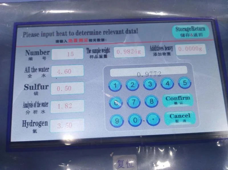 Tp-5000e Hot Sale Microcomputer Fully Automatic Oxygen Bomb Calorimeter