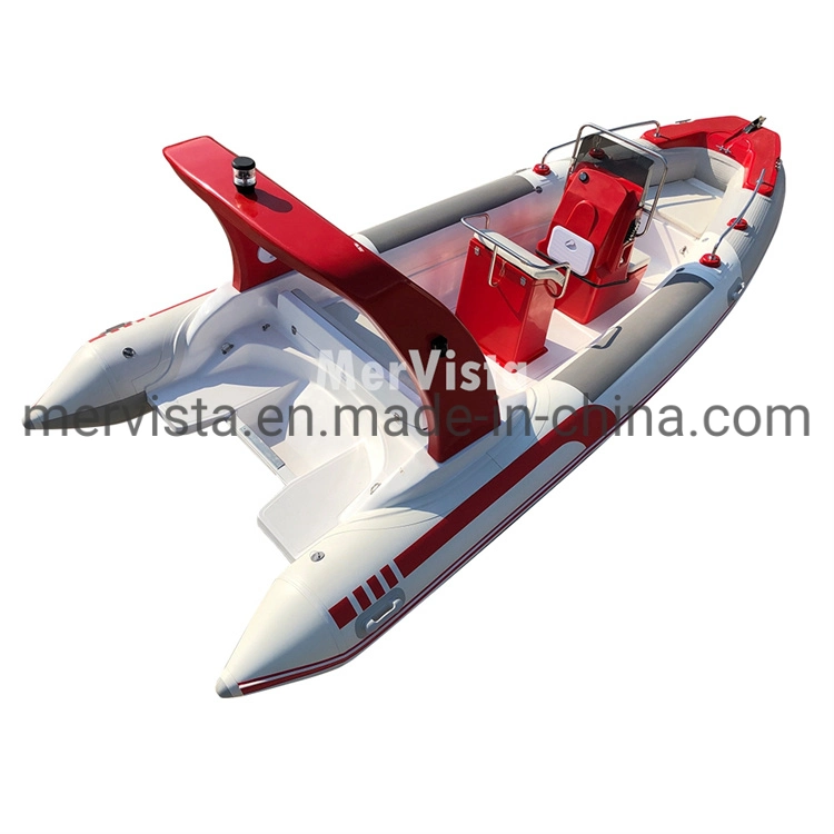 6 Meter Fiberglass Outboard Motor Boat with Trailer for Sale