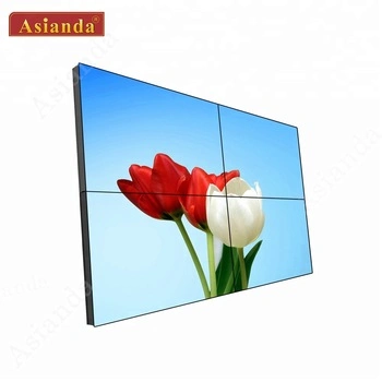 Indoor Wholesale/Supplier 55 / 65 Inch Big Size 4K Background Panel Advertising Display Screen LED LCD TV Video Wall