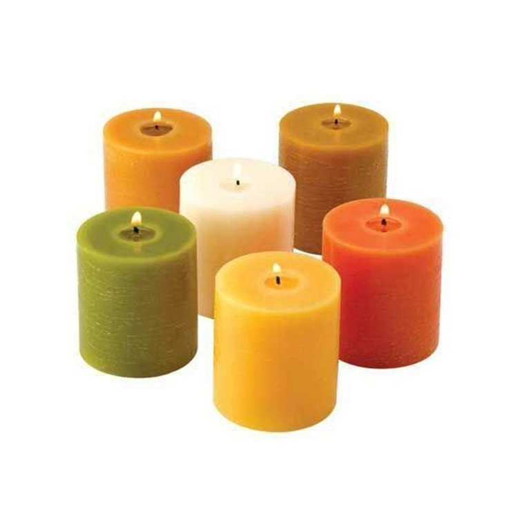 Novo design Pillar Candle para festa, casamento, decoração casa Natal