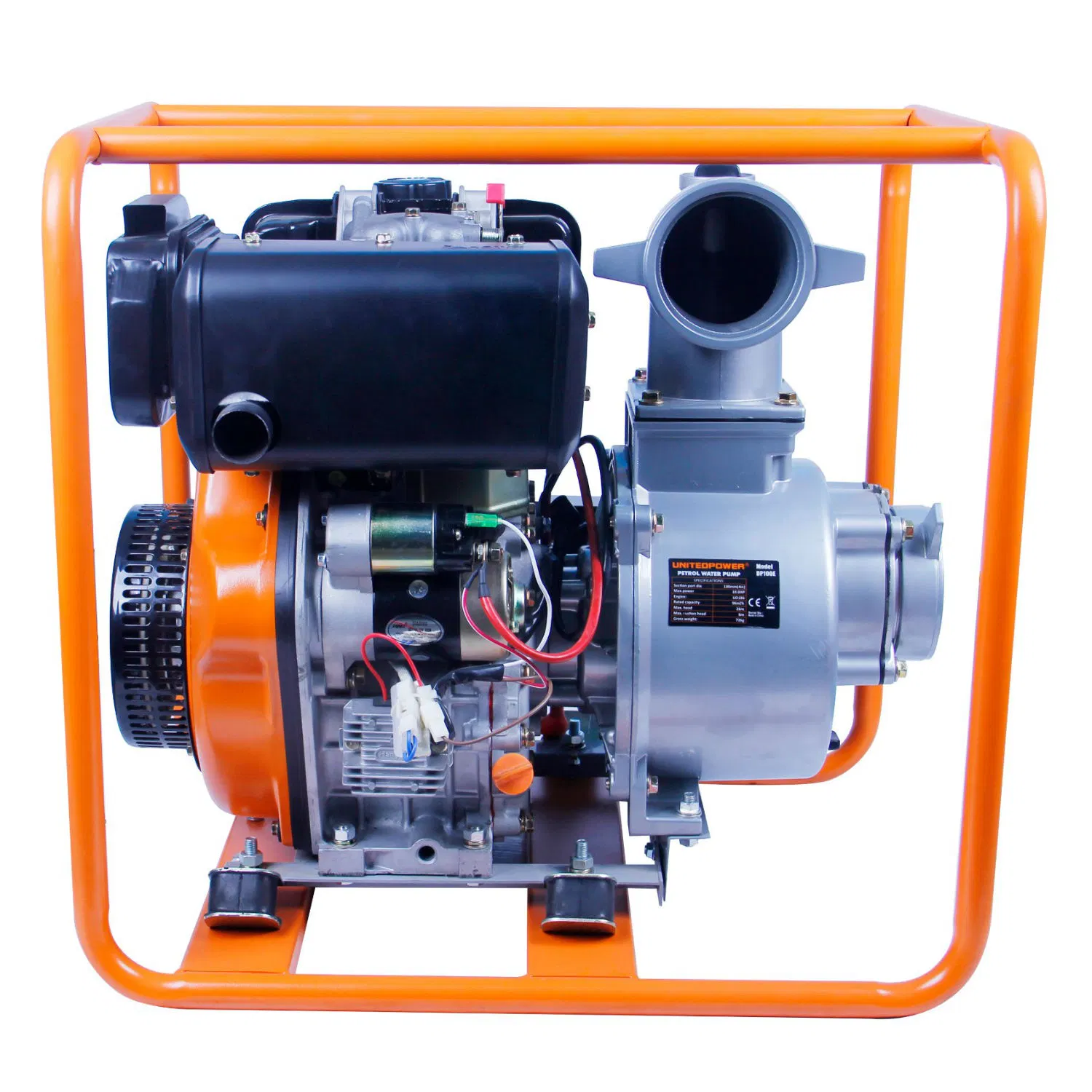 Unitedpower Pump Water Transfer Agriculture Irrigation Portable 4 Inch Diesel Engine Water Pump with Cheap Price