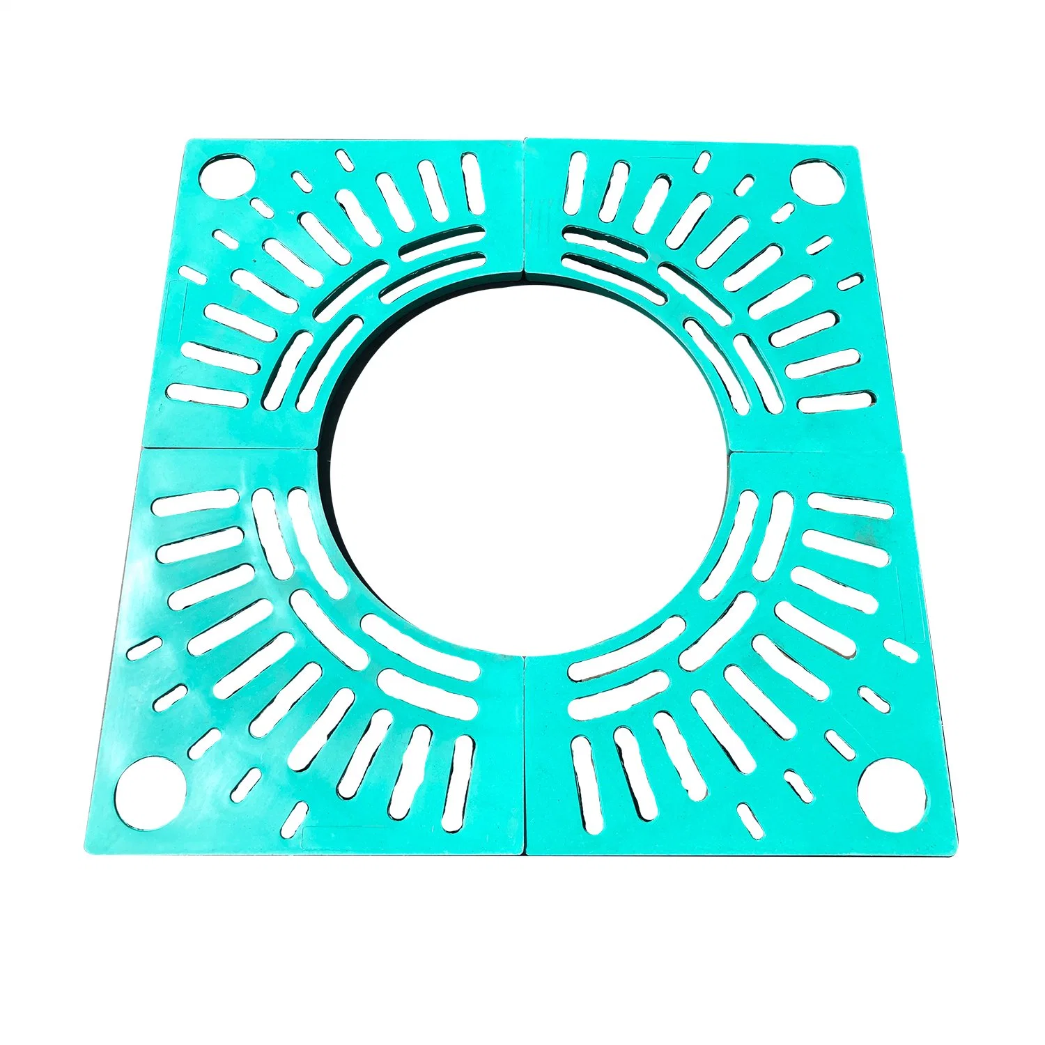 En124 Decorative Wastewater FRP Resin BMC/SMC/FRP Manhole Cover with Gasket