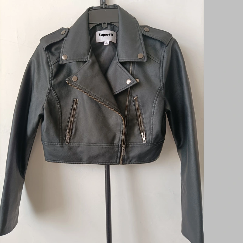 Prendas de vestir de cuero de piel de cerdo Real moto scooter de Blazer ropa chaquetas Bomber