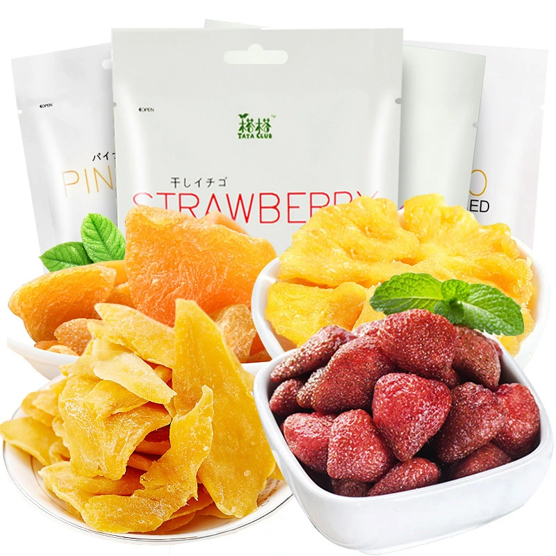 Top Selling Factory Healthy Delicious Freeze Dried Strawberry Snacks Freeze Dried Fruit Yogurt Whole/Slice/Dice for Fruit Salad