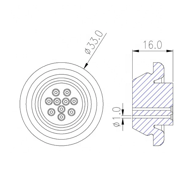 Hersteller OEM Custom Cable EPDM Rubber Seal Part für Automotive Anschlusskabel