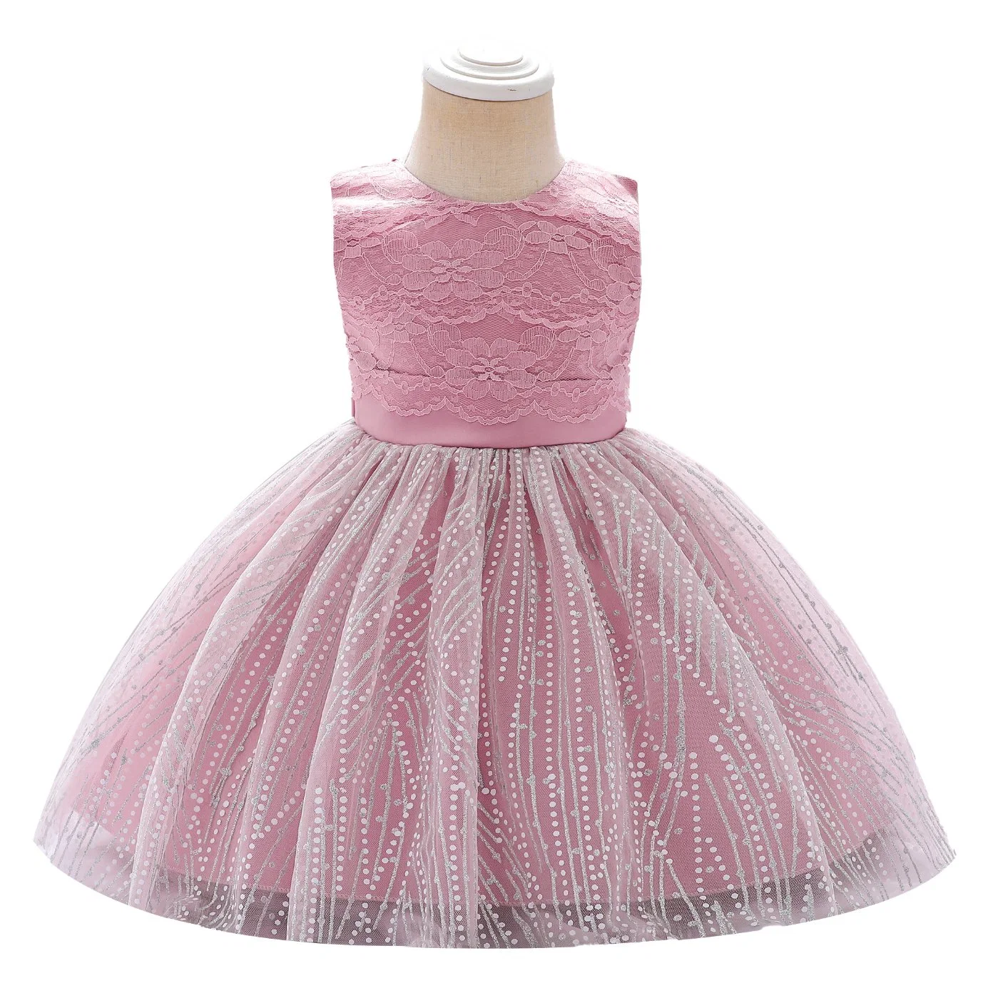 Children's Apparel Baby Wear Girls Party Garment Fluffy Ball Gown Princess Frock Kids Sweet Dress