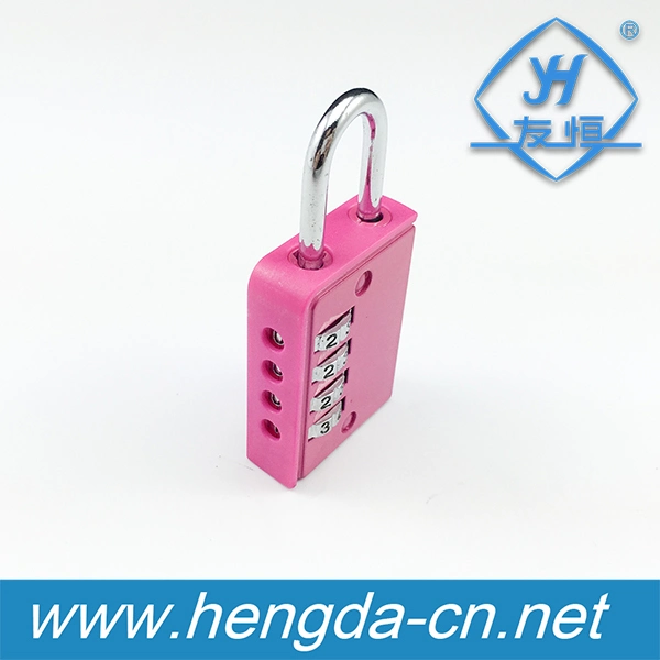 Yh9064 4 Digit Combination Small Travel Luggage Padlock