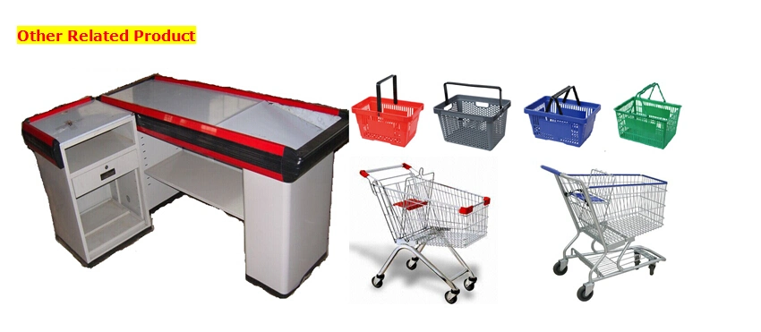 New Style Checkout Counter Cashier Cash Desk Supermarket Checkout Table