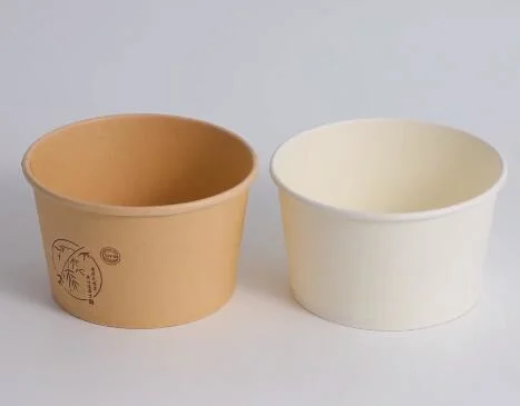 Factory Wholesale/Supplier Customized Various Size Eco Friendly Takeout Snack or Salad Bamboo Fiber Paper Bowl