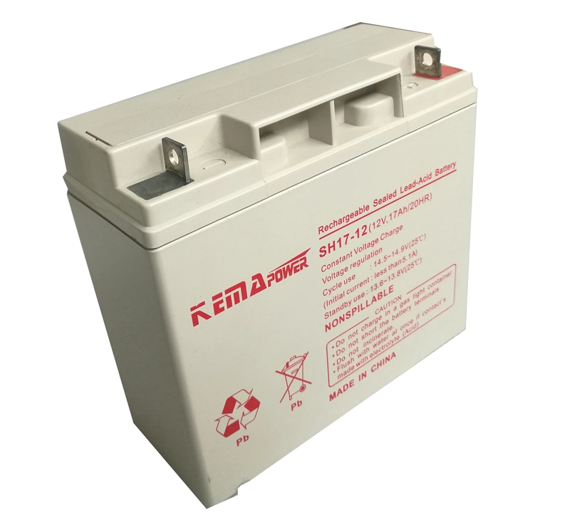 Sh 55ah 12VDC Rechargeable Free Maintenance Lead Acid Battery with Ce