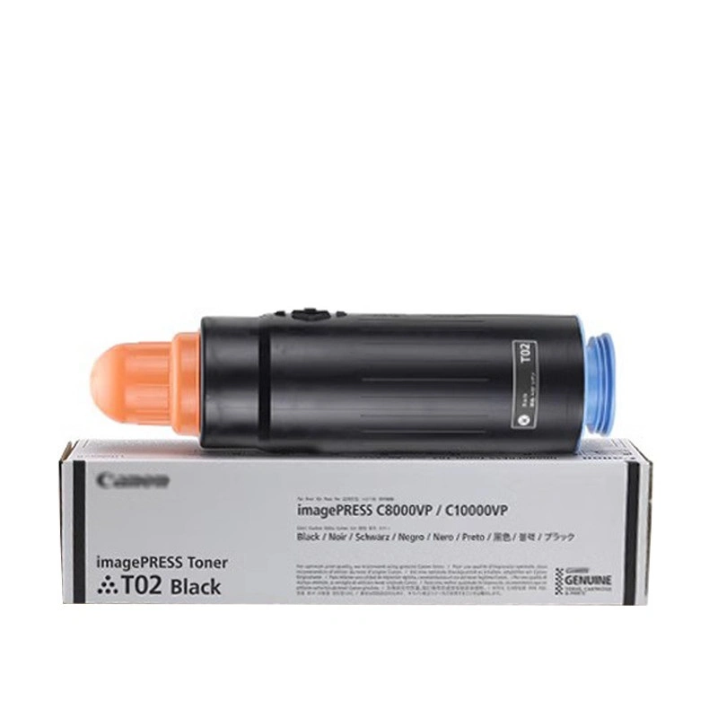 Original Compatible T02 Toner Cartridge for Canon Imagepress C8000vp C9010vp C10000vp C10010vp