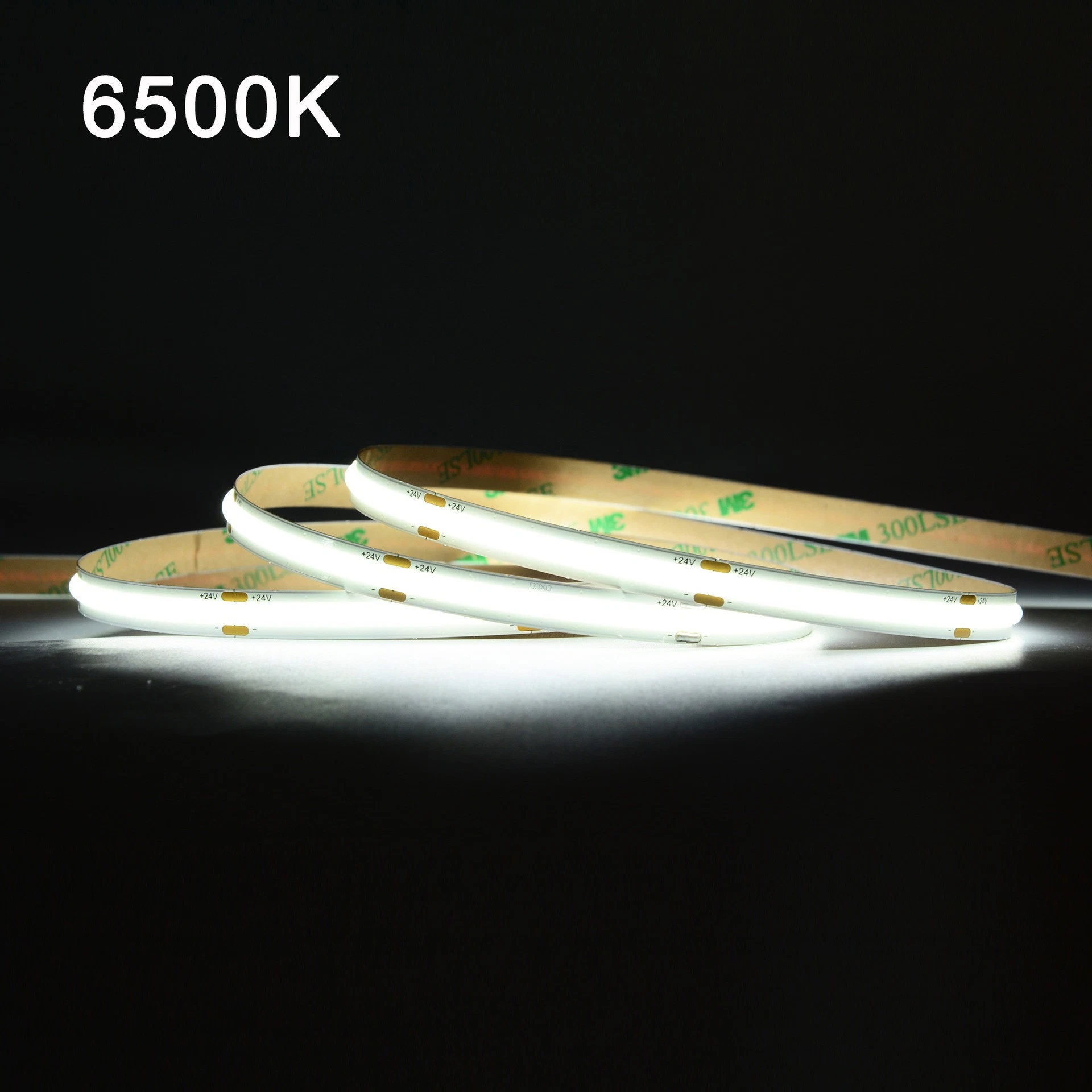 Running Water Chasing COB Tape Light Warm Cold White 3000K 4000K 6000K Addressable COB LED Strip Lights