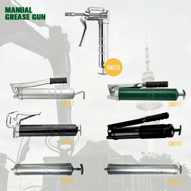 Manual Grease Gun 1000cc Bulk Silvery Held Grease Gun