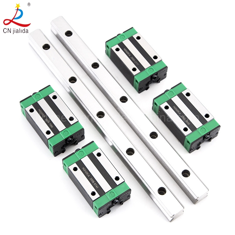 China CNC Router Lm Guideway 15mm 20mm 25mm 30mm 45mm 55mm Linear Guide Slide Rail with Sliding Block Same Sizes as Hiwin Nice Factory Price