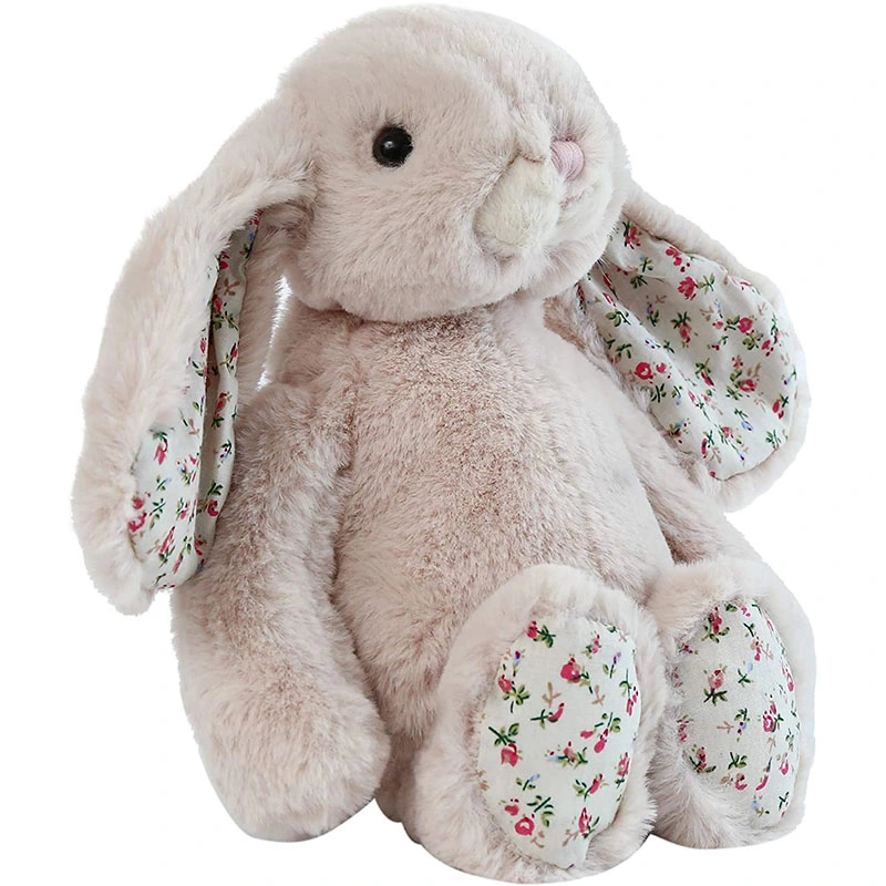 20cm Séance d'animaux à fourrure lapin en peluche doux joli bébé câlin jouet en peluche