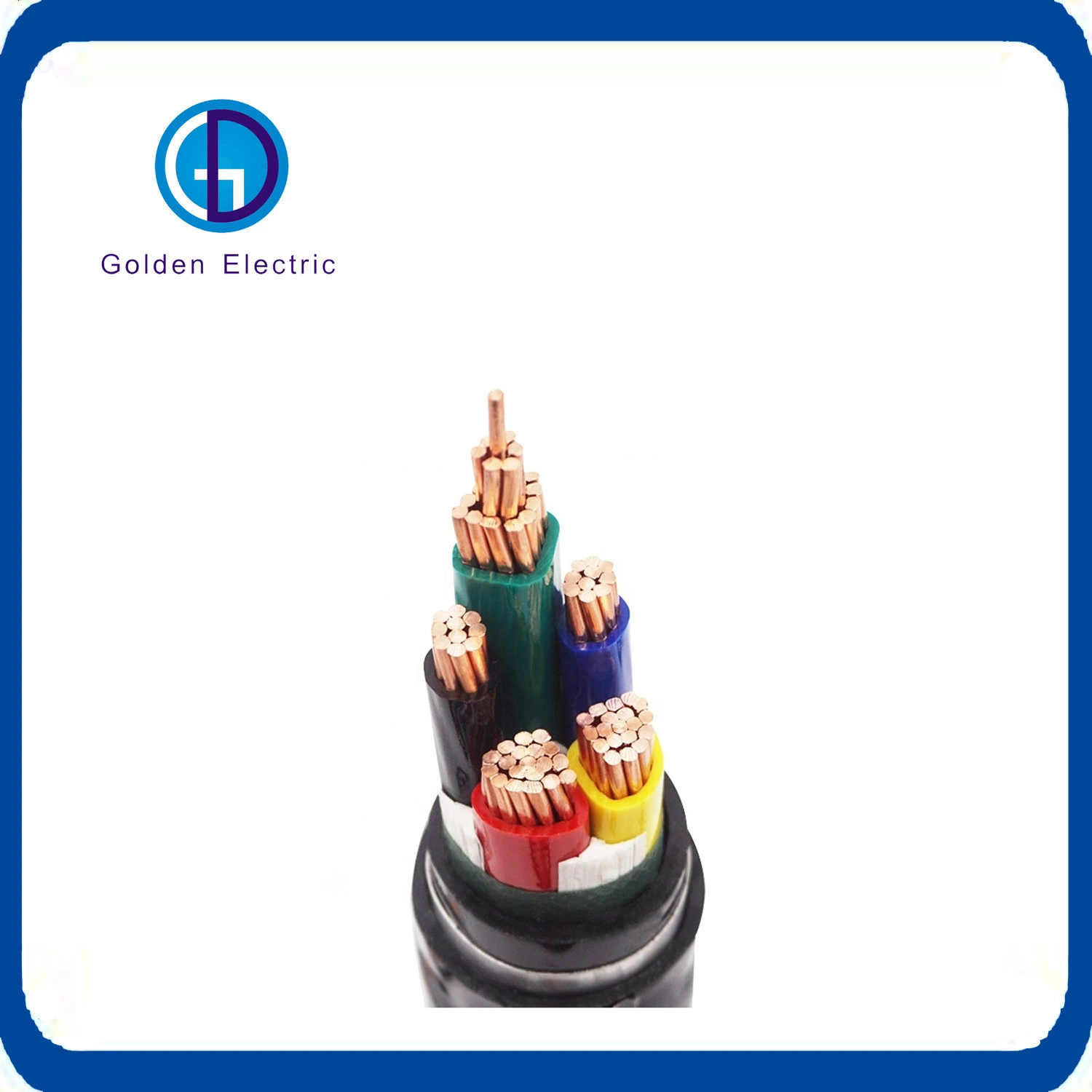 0.6/1kv aislada de conductores de aluminio 2X8 Cable concéntrico AWG