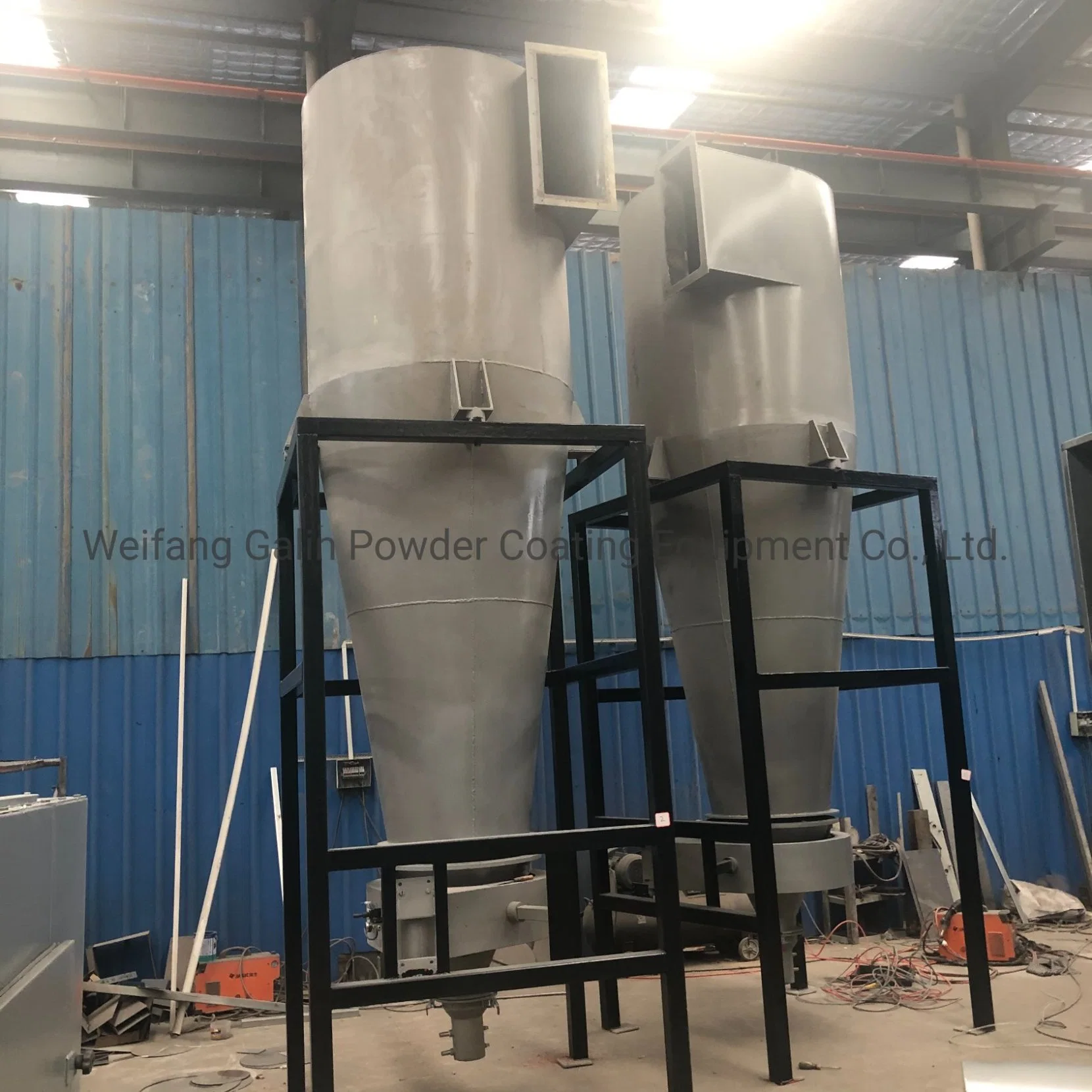 Galin Powder Coating Mono-Cyclone Recovery System Hurricane Recovery