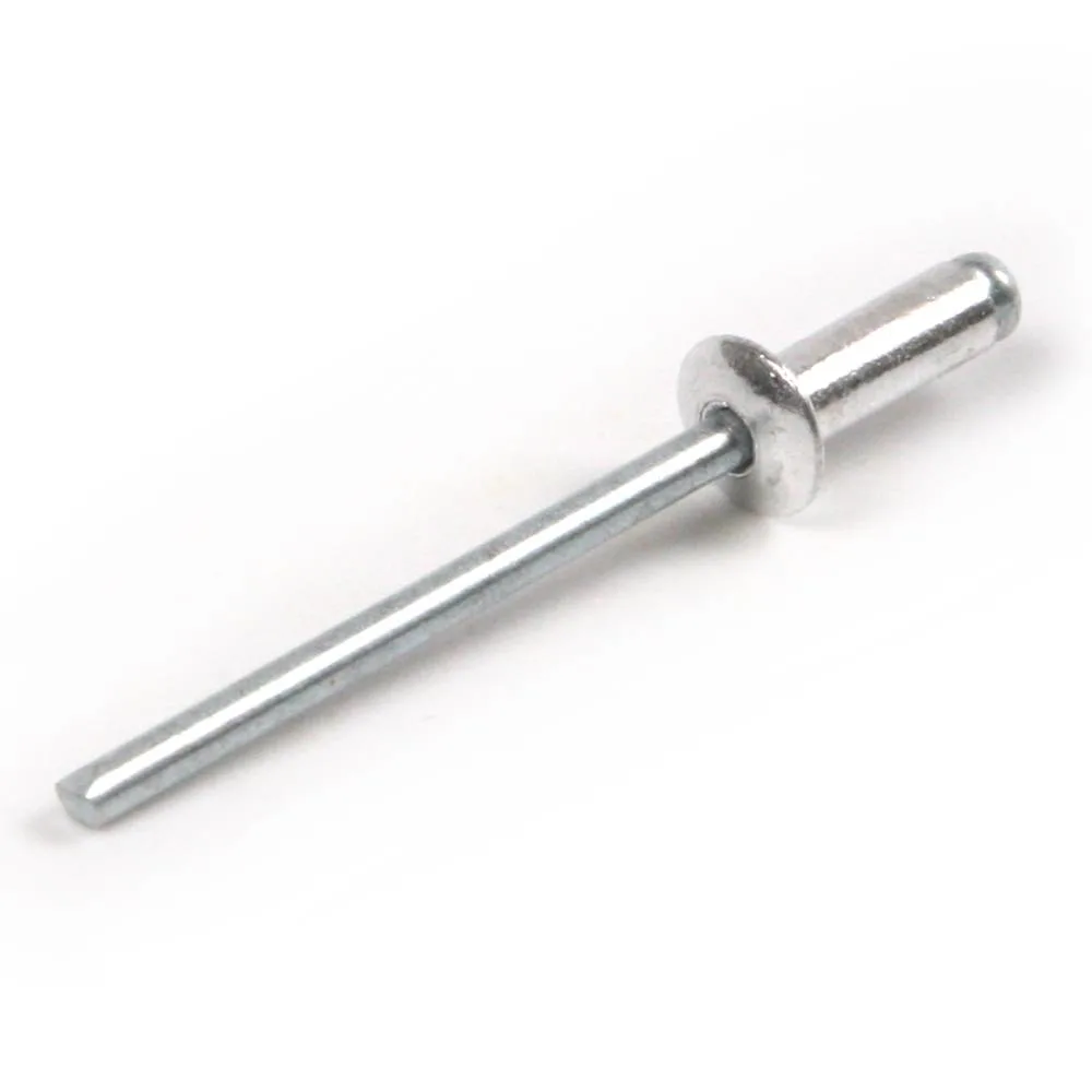 Bouton d'Ongles rivet aveugle de tête de clou de la taille, DIN Pop de l'acier en acier inoxydable aluminium Bright (non enrobé) GB